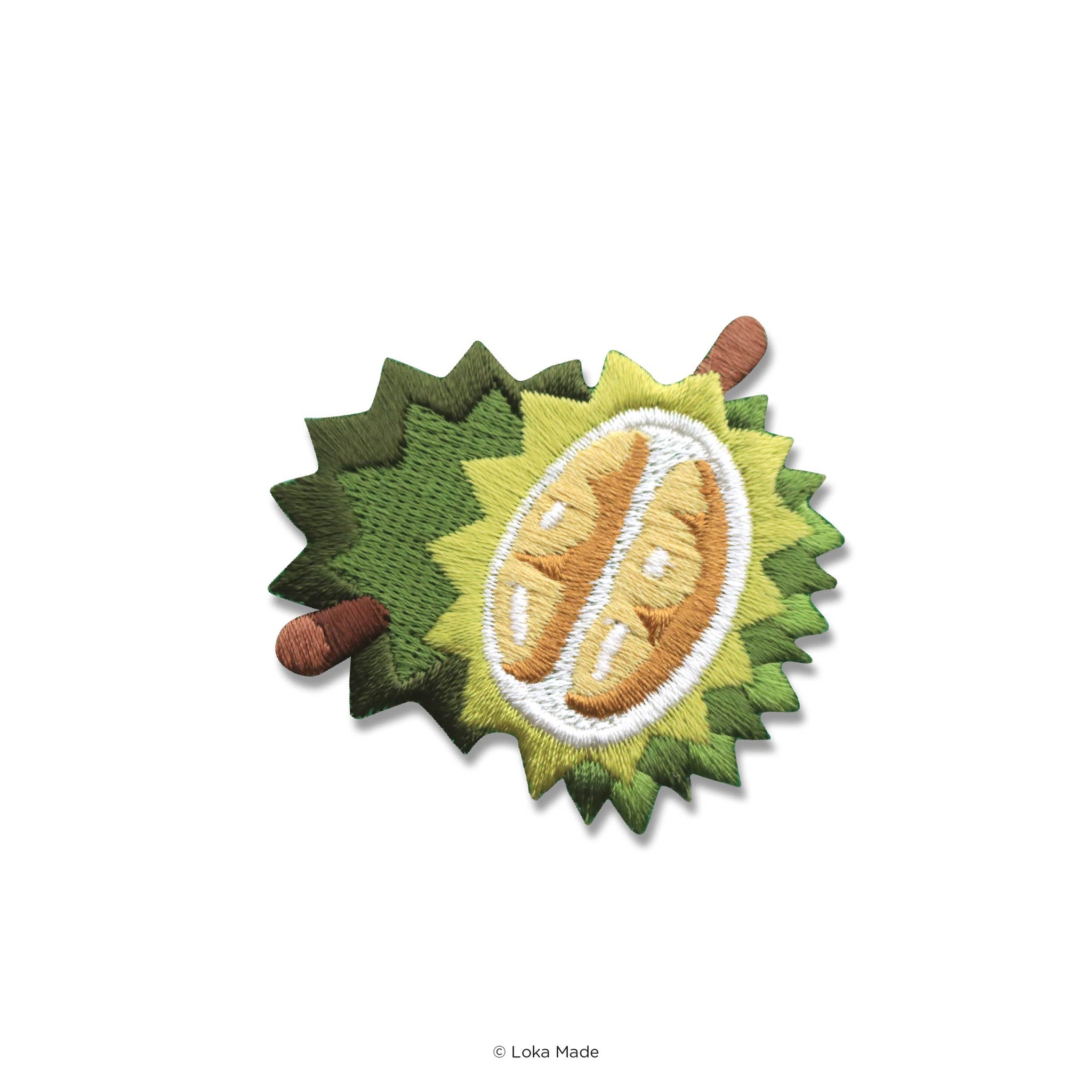 Loka Made Embroidery Patch - Durian