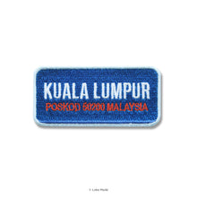 Load image into Gallery viewer, Loka Patch: Kuala Lumpur Road Signage - Embroidery Sticker
