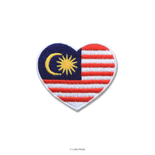 Load image into Gallery viewer, Loka Patch: Malaysia Flag - Embroidery Sticker
