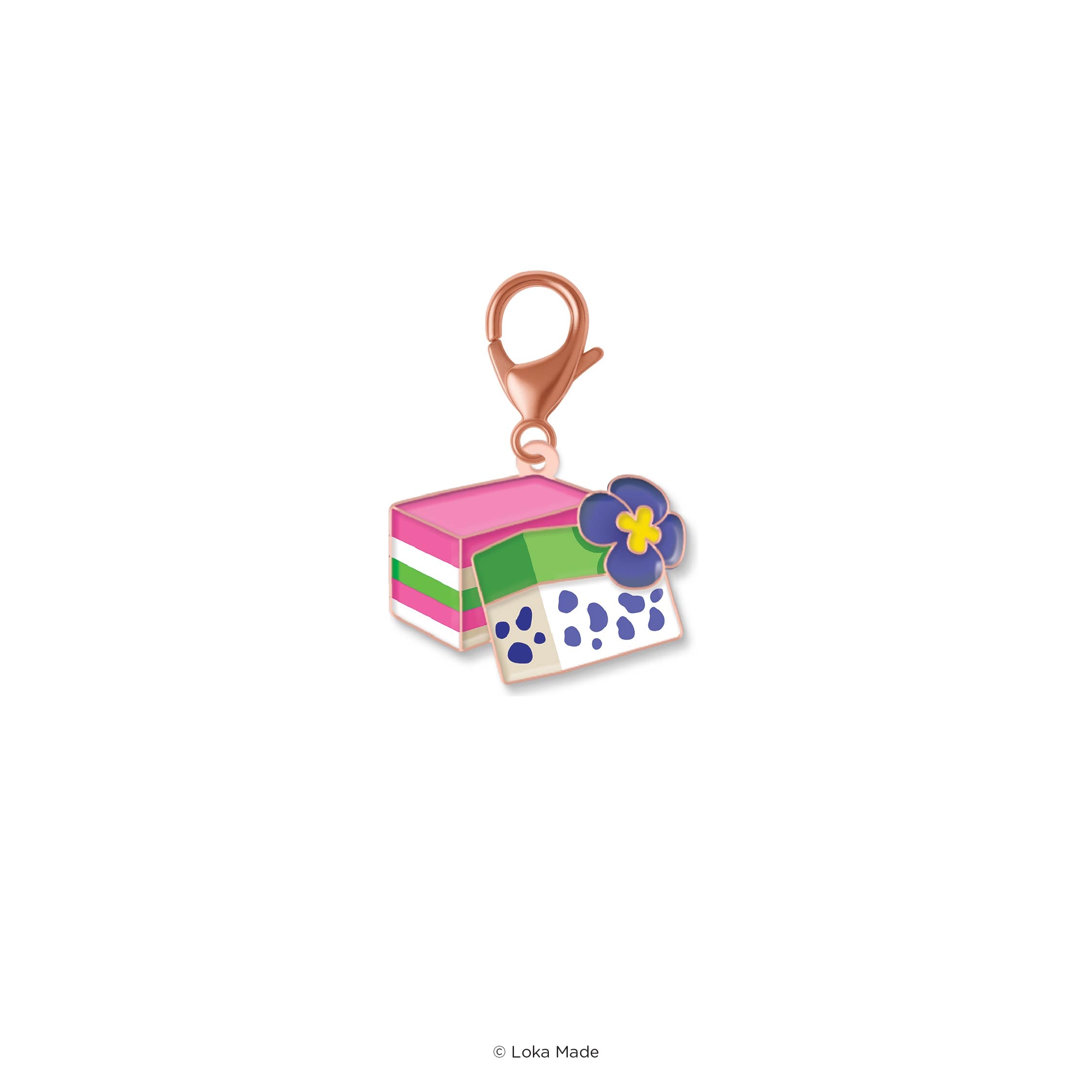 Loka Made 'Kuih Lapis' - Enamel Charm