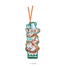 Load image into Gallery viewer, Travel Bersameow: Kopitiam - Embroidery Bookmark
