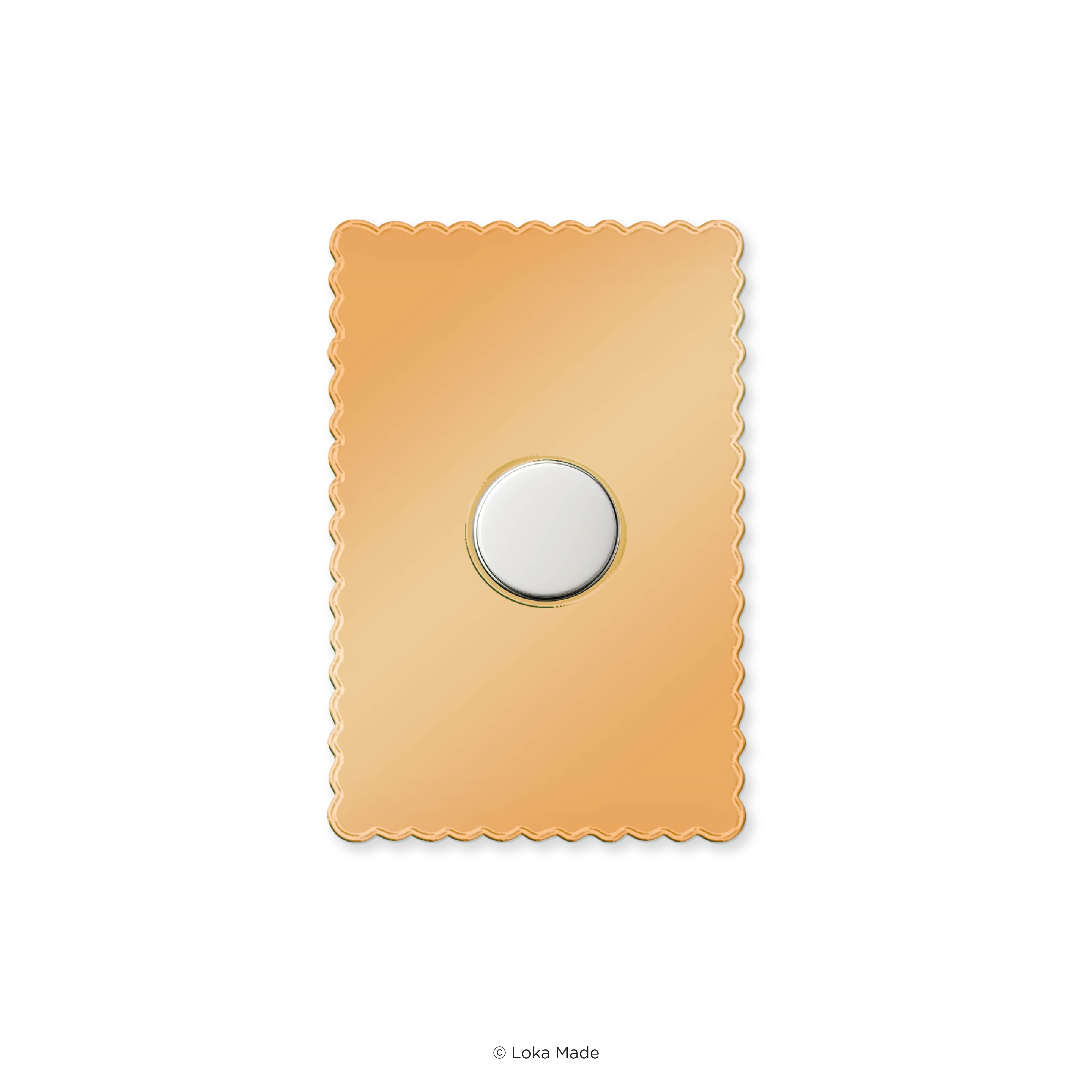 Bookshop Adventures 'Midnight Pages' - Enamel Magnet