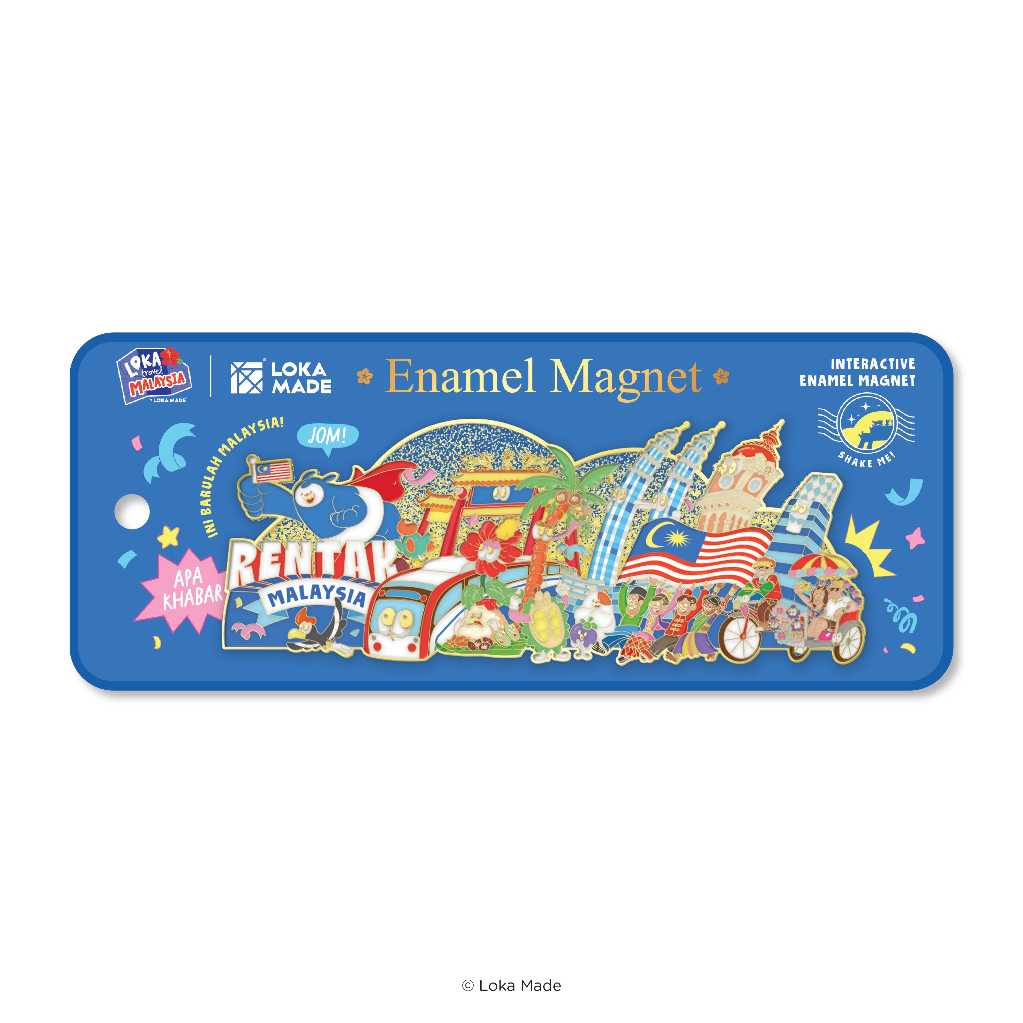 Rentak Malaysia: Ini Barulah Malaysia - Enamel Magnet