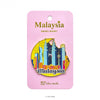 Enchanting Views of Malaysia - Enamel Magnet