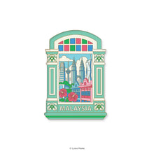 Load image into Gallery viewer, Hidden Gems of Malaysia - Enamel Magnet
