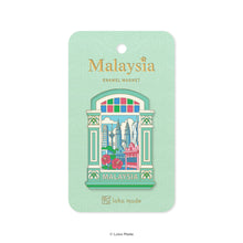 Load image into Gallery viewer, Hidden Gems of Malaysia - Enamel Magnet
