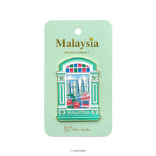 Load image into Gallery viewer, Hidden Gems of Malaysia - Enamel Magnet
