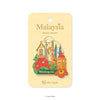 Malaysia Stripes - Enamel Magnet