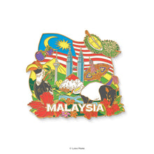 Load image into Gallery viewer, Flavours of Malaysia - Enamel Magnet
