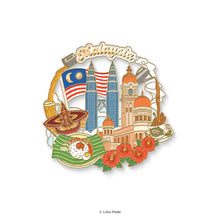 Load image into Gallery viewer, Rasa Malaysia - Enamel Magnet
