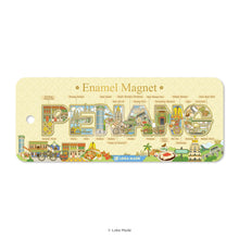 Load image into Gallery viewer, Mini Penang - Enamel Magnet
