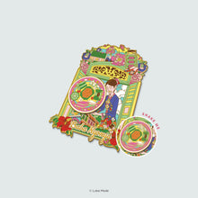 Load image into Gallery viewer, Windows of Nyonya - Enamel Magnet
