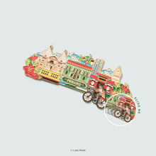 Load image into Gallery viewer, Penang Wonders - Enamel Magnet
