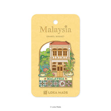 Load image into Gallery viewer, Malaysia Heritage House - Enamel Magnet
