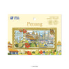 Ticket To Pulau Pinang - Interactive Enamel Magnet
