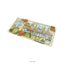Load image into Gallery viewer, Ticket To Pulau Pinang - Interactive Enamel Magnet
