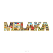 Load image into Gallery viewer, Mini Melaka - Enamel Magnet
