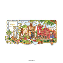 Load image into Gallery viewer, Ticket to Melaka:-Stories of Melaka - Interactive Enamel Magnet
