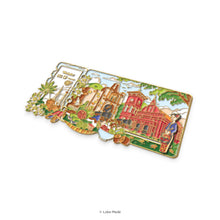 Load image into Gallery viewer, Ticket to Melaka:-Stories of Melaka - Interactive Enamel Magnet
