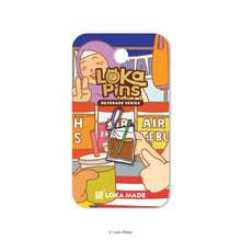 Load image into Gallery viewer, Loka Pin &#39;Ikat Tepi&#39; - Enamel Pin
