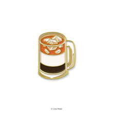 Load image into Gallery viewer, Loka Pin '3 Layer Tea' - Enamel Pin
