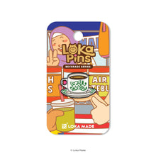 Load image into Gallery viewer, Loka Pin &#39;Kopi&#39; - Enamel Pin
