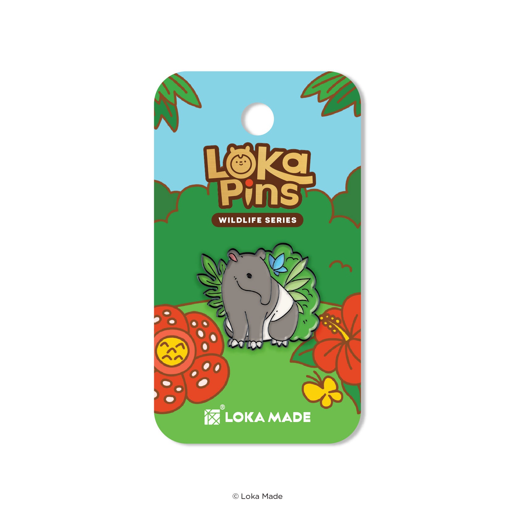 Loka Pin 'Tapir' - Enamel Pin