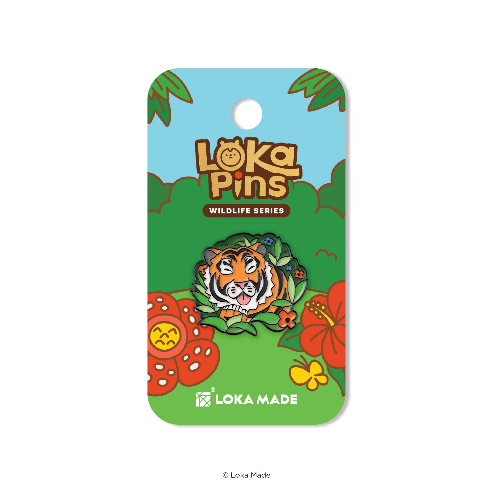 Loka Pin 'Tiger' - Enamel Pin