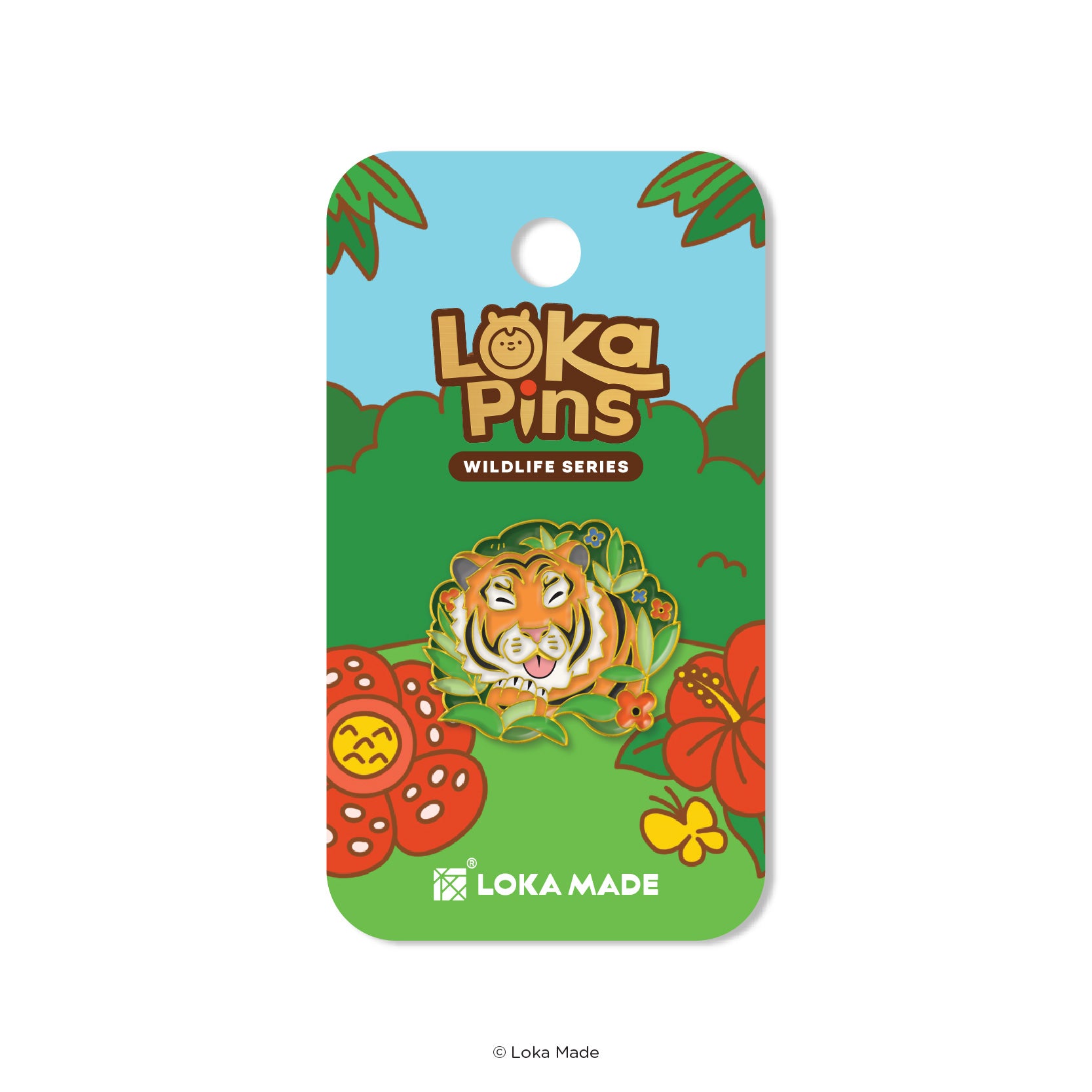 Loka Pin 'Tiger' - Enamel Pin