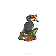 Load image into Gallery viewer, Loka Pin &#39;Hornbill&#39; - Enamel Pin

