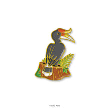 Load image into Gallery viewer, Loka Pin 'Hornbill' - Enamel Pin
