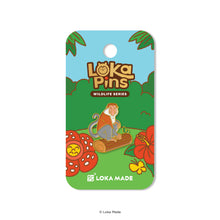 Load image into Gallery viewer, Loka Pin 'Proboscis monkey' - Enamel Pin
