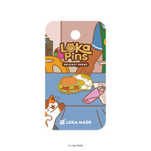 Load image into Gallery viewer, Loka Pin 'Ramli Burger' - Enamel Pin
