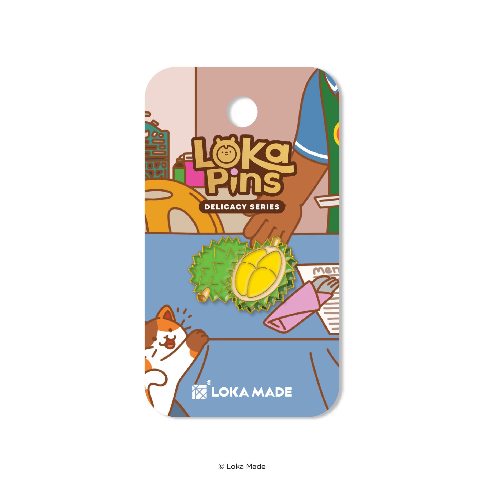 Loka Pin 'Durian' - Enamel Pin