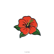 Load image into Gallery viewer, Loka Pin &#39;Hibiscus&#39; - Enamel Pin
