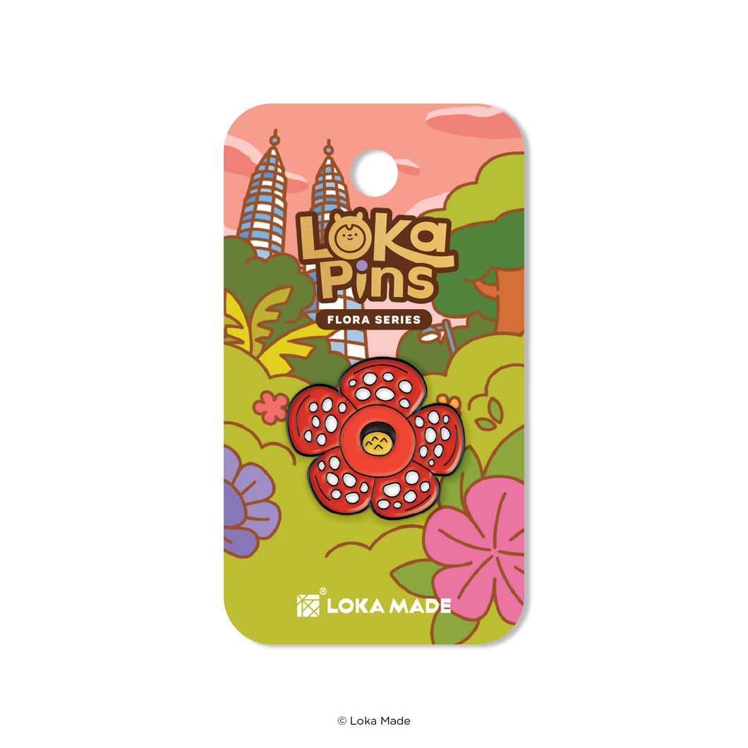 Loka Pin 'Rafflesia' - Enamel Pin
