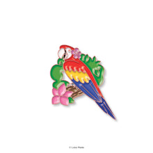 Load image into Gallery viewer, Loka Pin 'Parrot' - Enamel Pin
