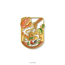 Load image into Gallery viewer, Loka Pin 'Prawn Noodle' - Enamel Pin
