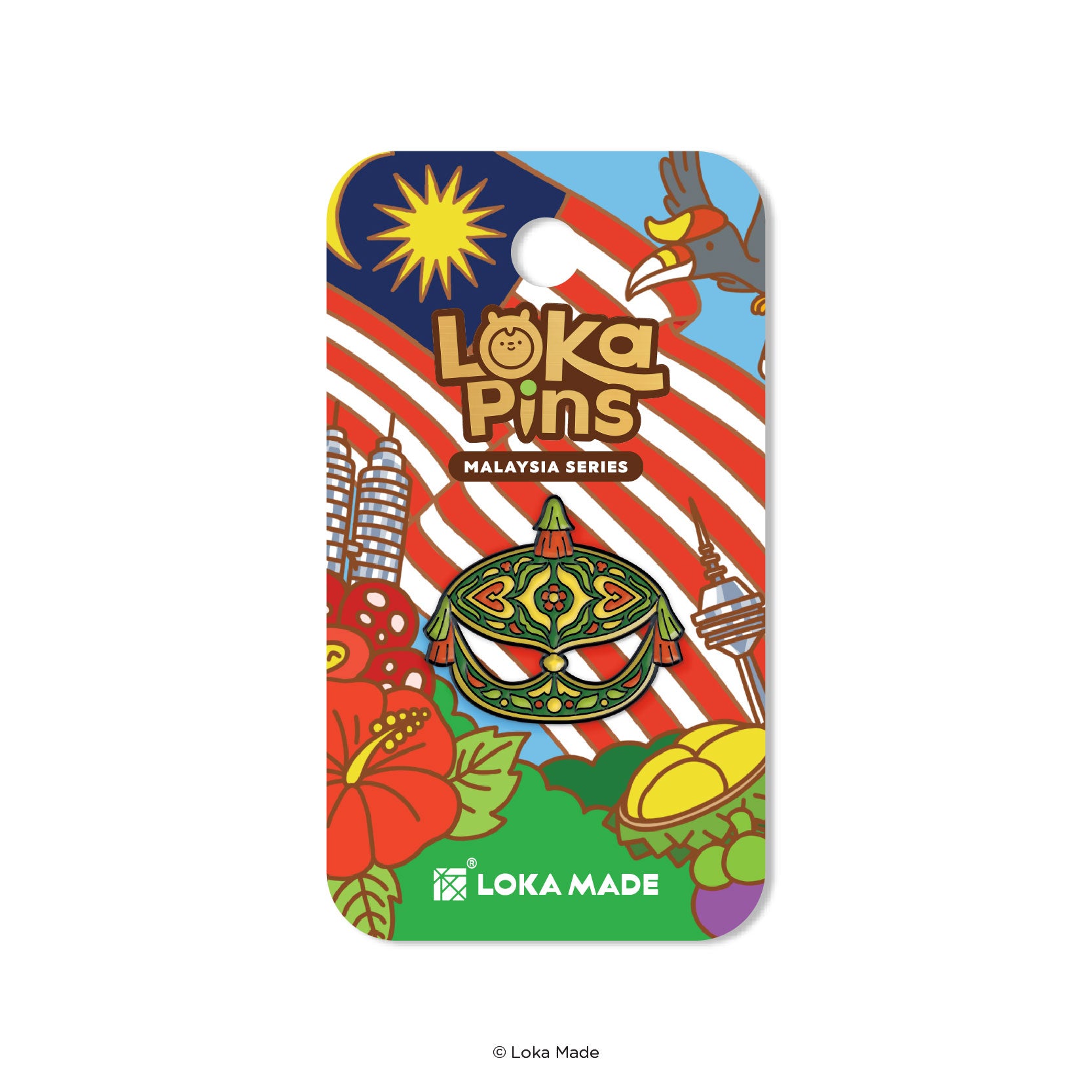 Loka Pin 'Wau' - Enamel Pin