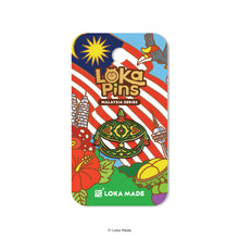 Load image into Gallery viewer, Loka Pin &#39;Wau&#39; - Enamel Pin
