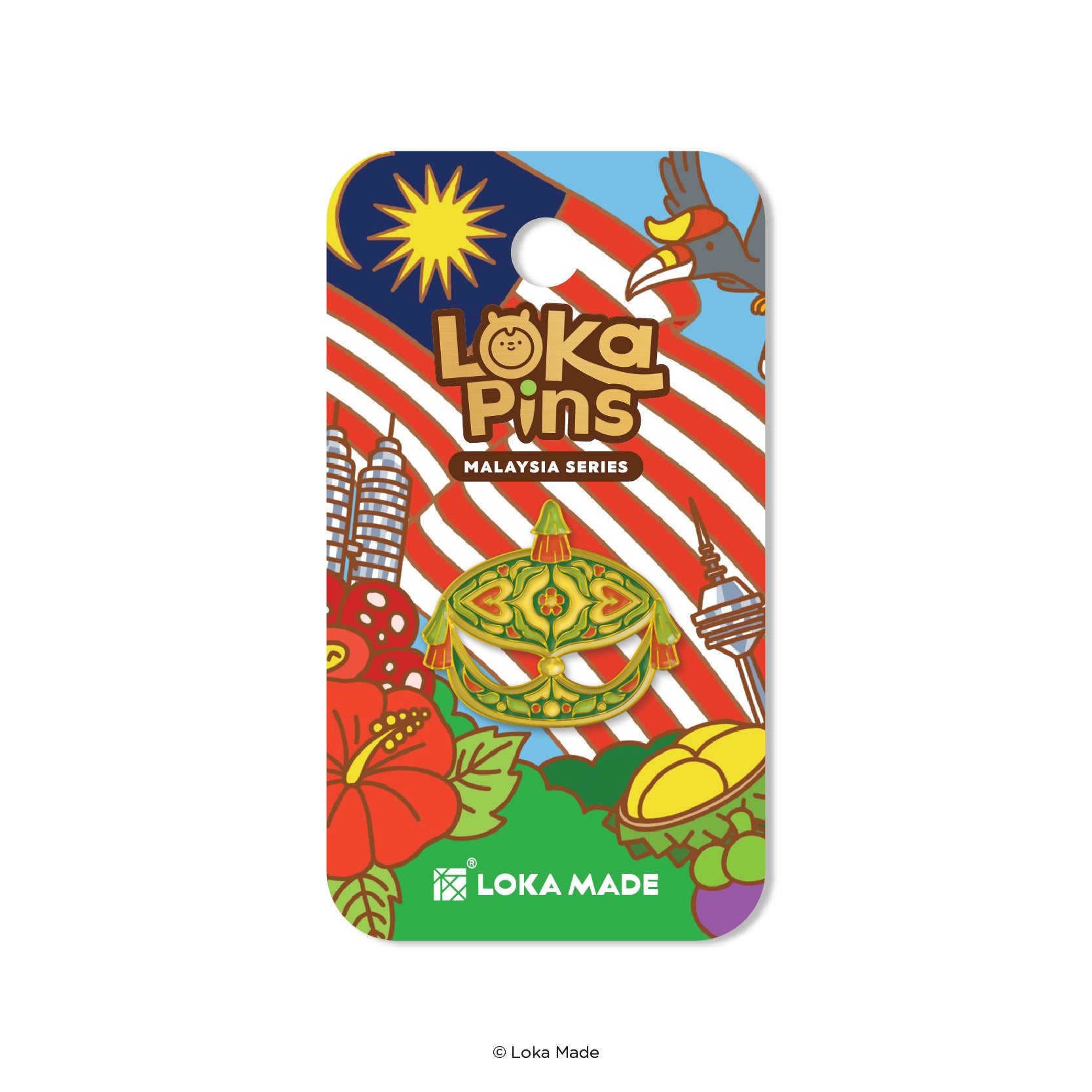 Loka Pin 'Wau' - Enamel Pin