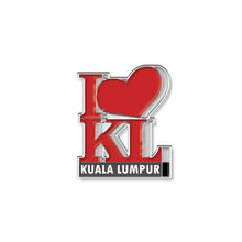 Load image into Gallery viewer, Loka Pin 'I Love KL' - Enamel Pin
