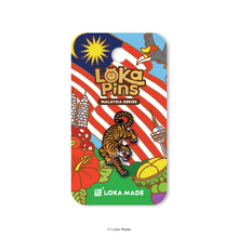 Load image into Gallery viewer, Loka Pin 'Tiger' - Enamel Pin
