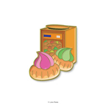 Load image into Gallery viewer, Loka Pin 'Iced Gem Biscuits' - Enamel Pin
