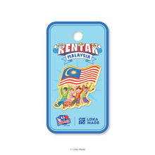 Load image into Gallery viewer, Rentak Malaysia: Jalur Gemilang - Enamel Pin
