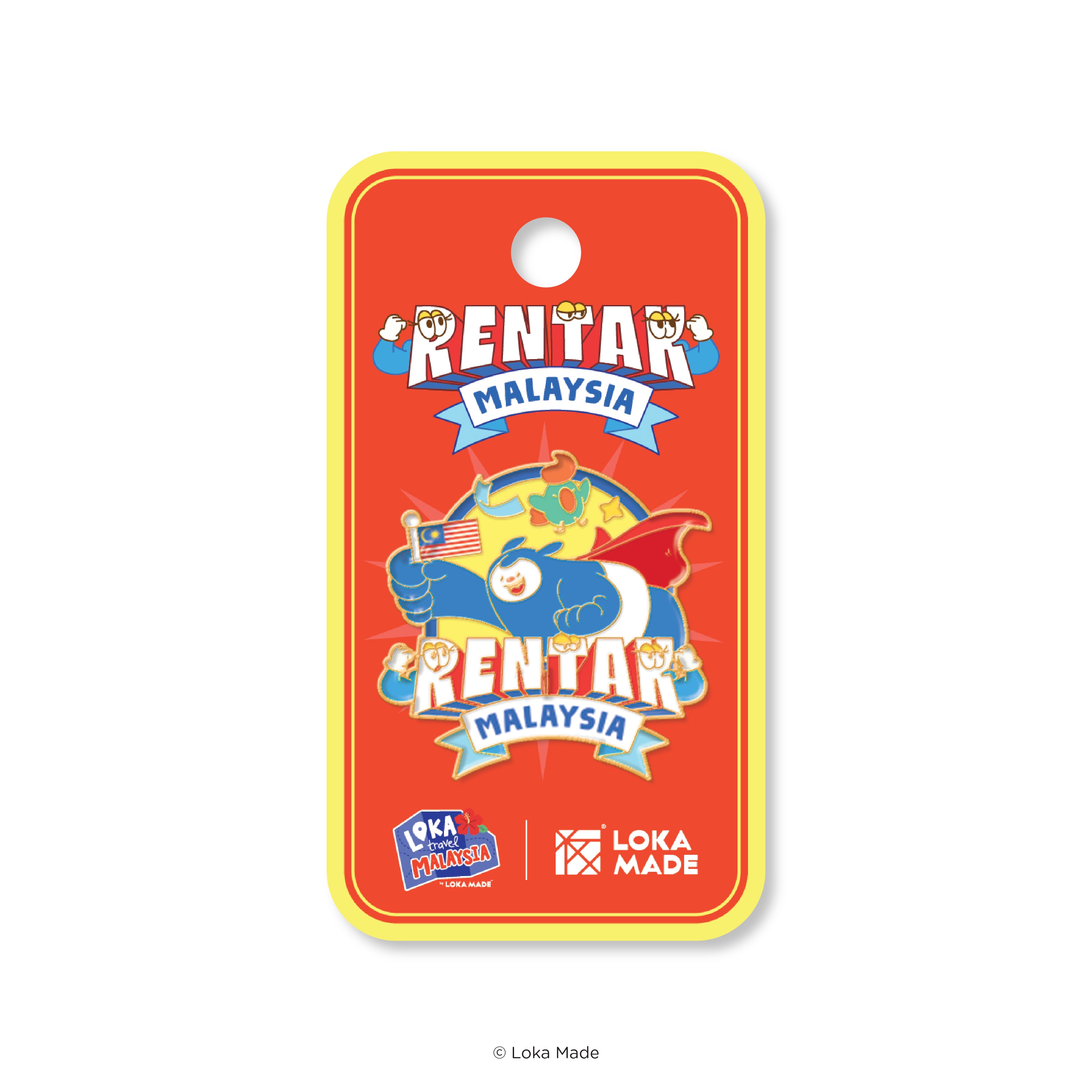 Rentak Malaysia: Loka - Enamel Pin