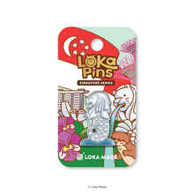 Load image into Gallery viewer, Loka Pin 'Merlion' - Enamel Pin
