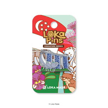 Load image into Gallery viewer, Loka Pin 'Marina Bay Sands' - Enamel Pin
