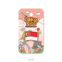 Load image into Gallery viewer, Loka Pin 'Singapore Flag' - Enamel Pin
