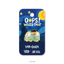 Load image into Gallery viewer, Loka Pin: Oops Who's That 'Van Gogh' - Enamel Pin
